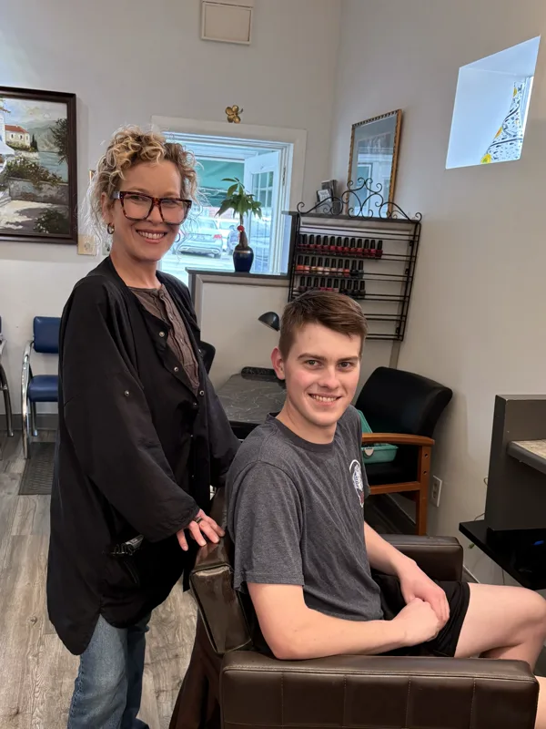 Melissa, stylist at 10 West Salon