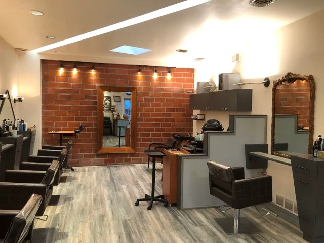 Interior of 10 West Salon, Chagrin Falls